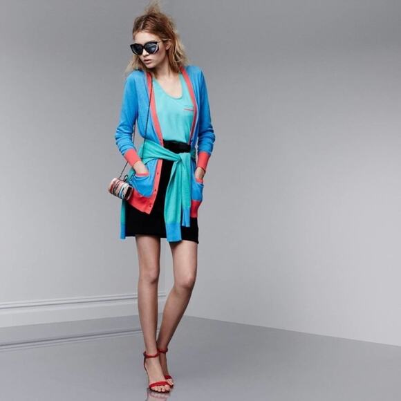 Prabal Gurung For Target Green Pebble Racerback Cami Tank Top Blouse NWT - Picture 6 of 10